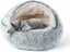 CATISM Cama Cueva Donut con Capucha (50 cm)