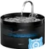 Fuente para Gatos Bebedero Gatos: GIOTOHUN 2L Fuente Gatos, Bomba de Agua Super Silenciosa, Filtro de Pelos Suelto, Negro